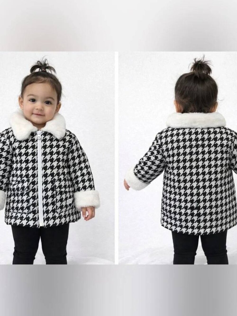 Like New 7 For All Mankind Girls Houndstooth Jacket – Size 24M